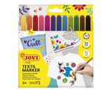 JOVI Fabric Markers 12's + Free bag
